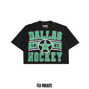 Dallas Hockey Cropped Tee